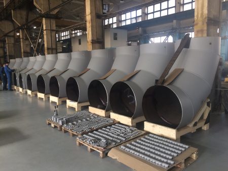 Изготовление сварных отводов переходов тройников по чертежам заказчика